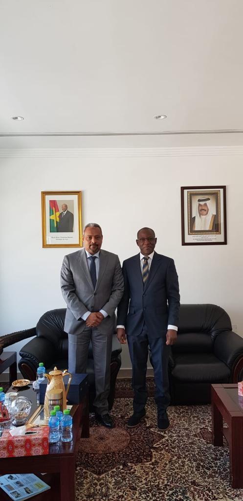 زيارة سعادة السفير إلى سفارة بوركينا فاسو